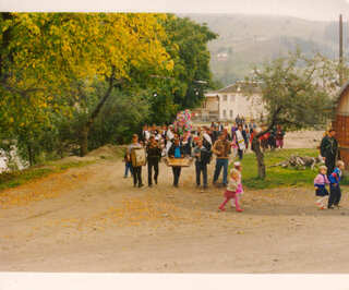 Hutsul region, 1993, photo by Carlo Goeschel