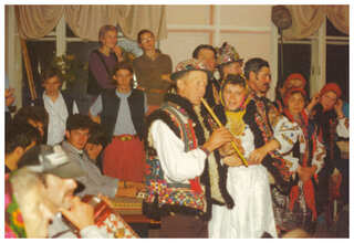 Vechornytsy with Gardzienice. Ivan Semenyuk from the village of Zamagora, 1993