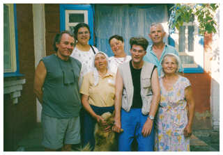 Kriachkivka, for the first time with Nadia Tarnavska, 2002