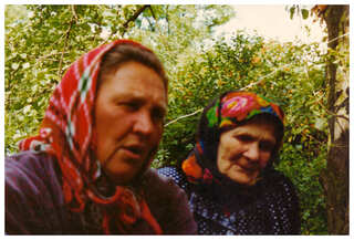 Tetiana Kryvenko and Hanna Levada. Kriachkivka, 2003