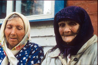 Halyna Popko and Hanna Levada