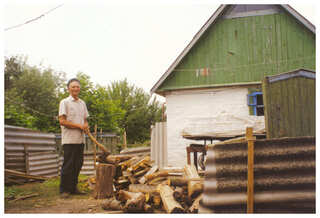 Vepryk village, Maria Kozyrko's husband
